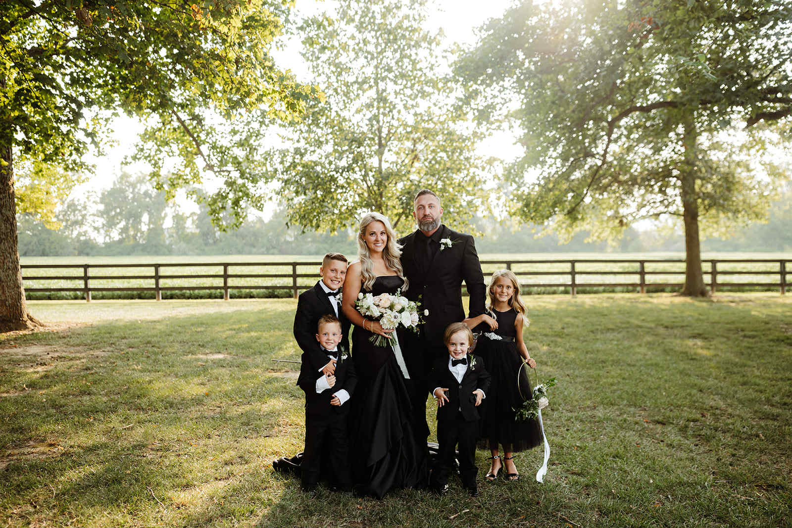 Kentucky Estate Wedding Grounds Portrait