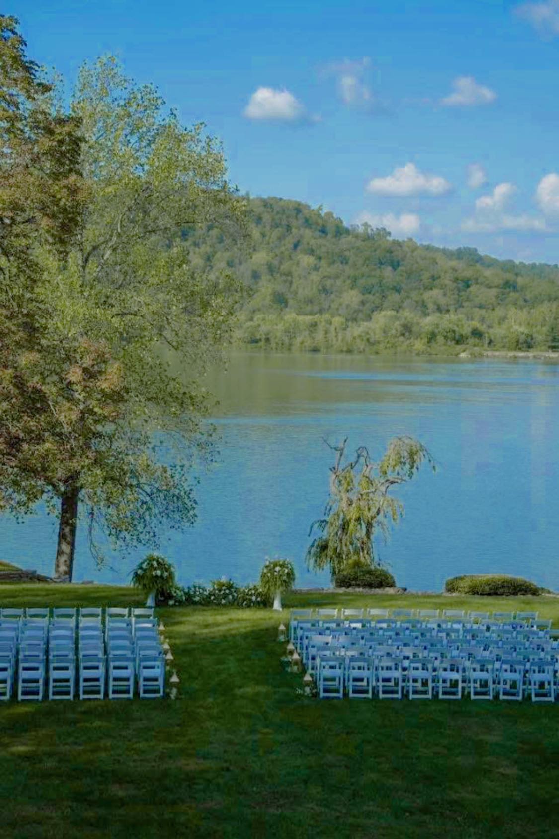 Ohio River Waterfront Wedding Ceremony Venue