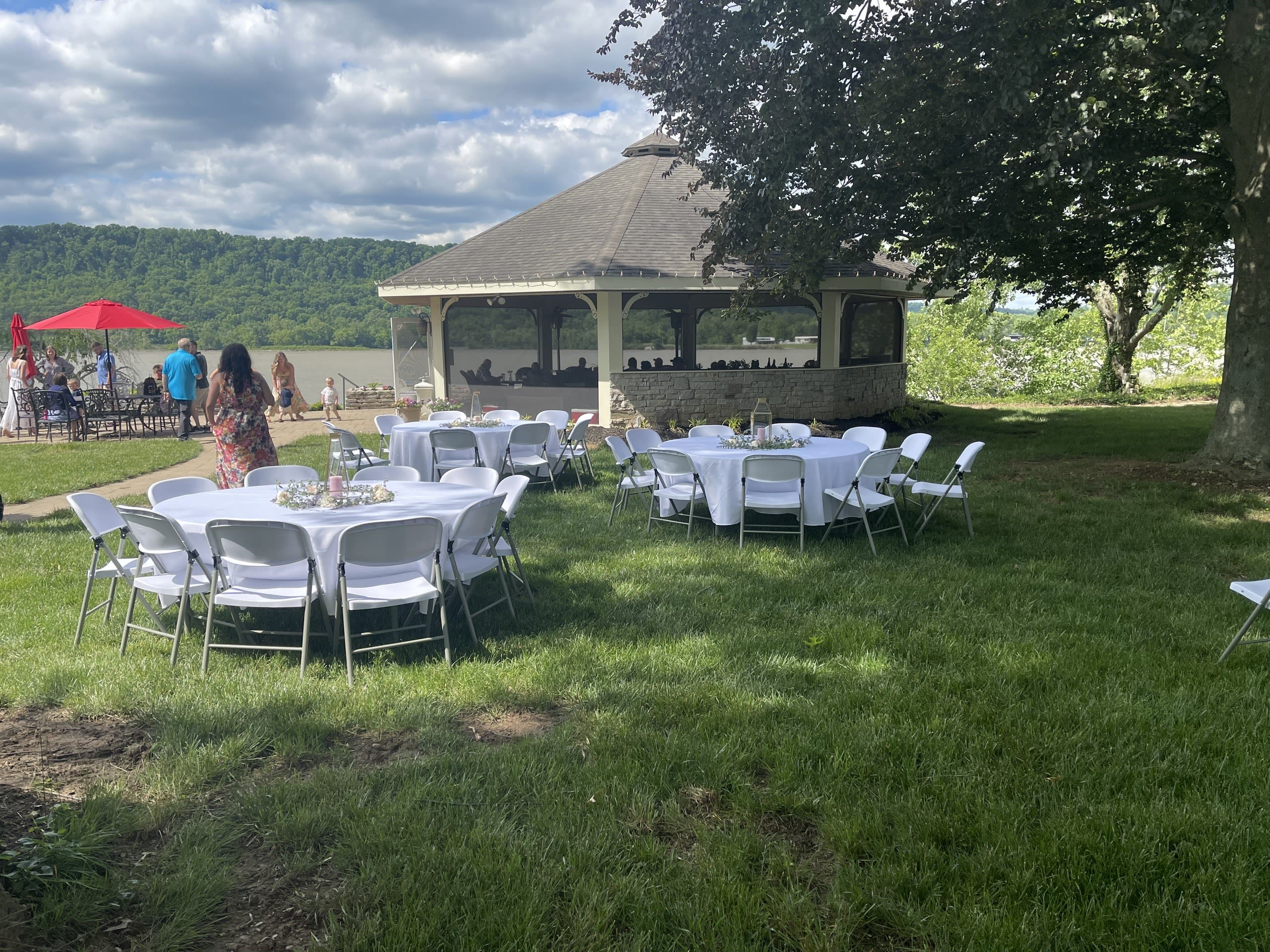 Outdoor Event Tables Gazebo