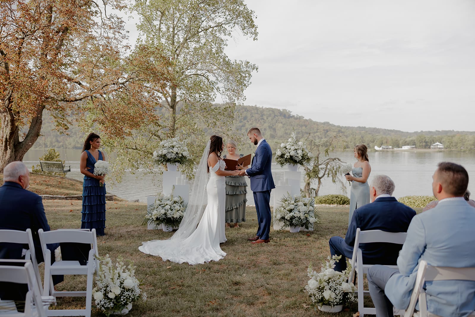 Waterfront Outdoor Wedding Ceremony Service