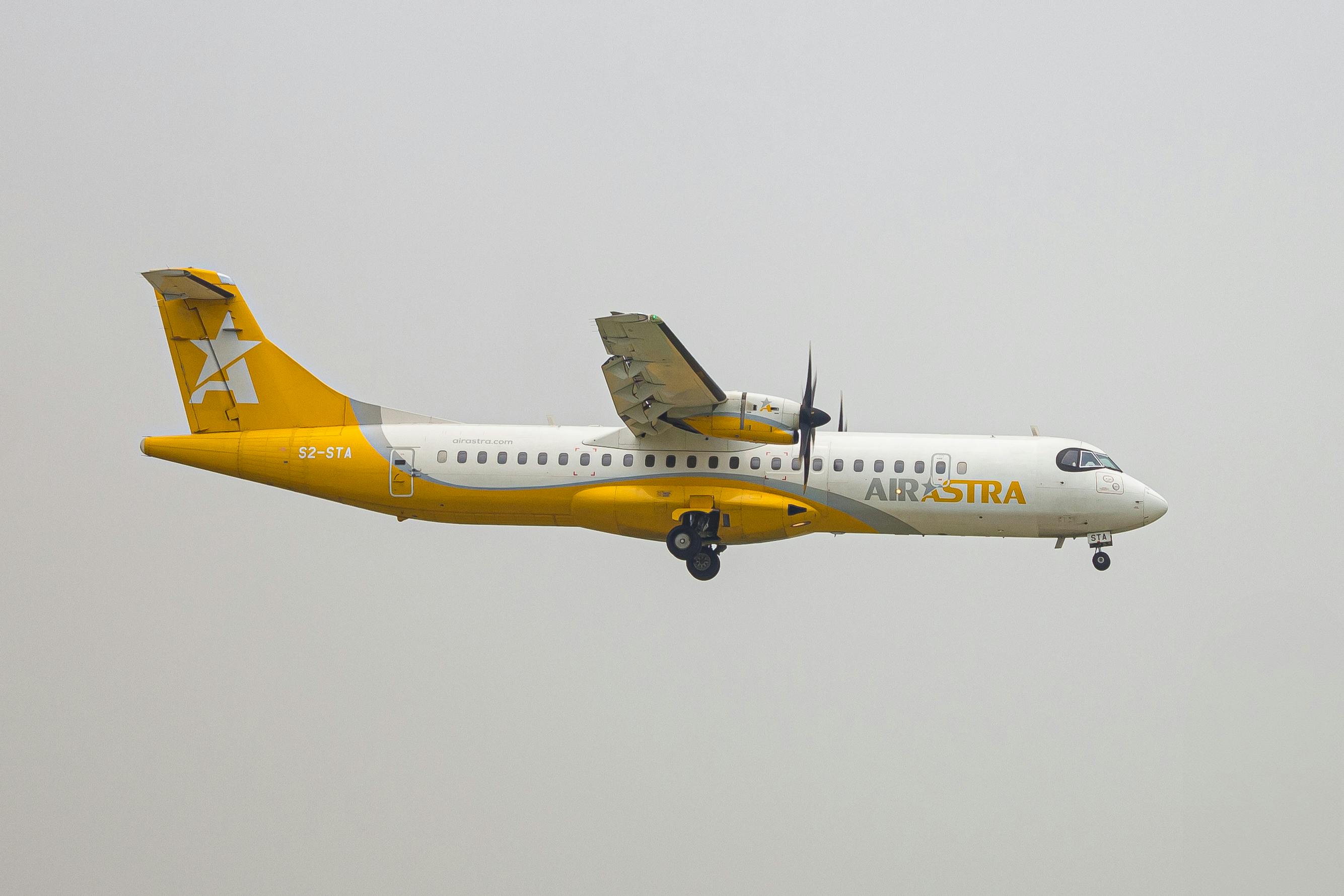 ATR72 is delivered to AirAstra