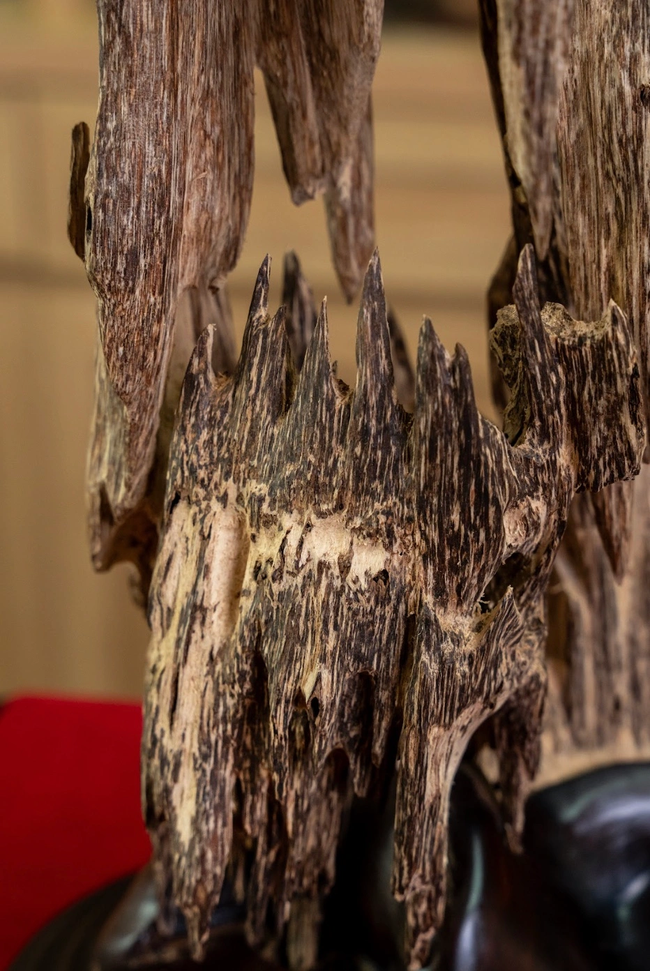 Trầm Hương Cảnh Trang Trí Nhà Ở – Không Gian Bình An – Thơm Thanh Nhẹ Cao 56 cm