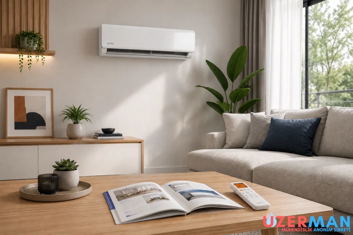 Airfel klima ve Daikin Türkiye ilişkisi, Airfel klima satın almadan önce marka güveni, servis ağı ve ürün karşılaştırması rehberi görseli
