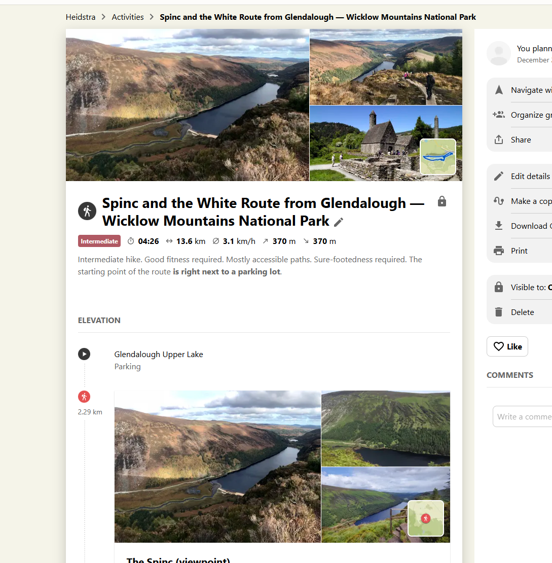 travel and hiking apps such as Komoot can help to find the perfect destination