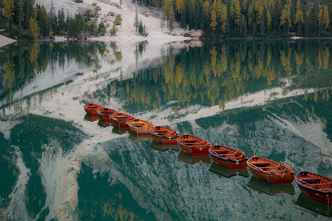 Image at Lago di Braies shot with Nikon Z8