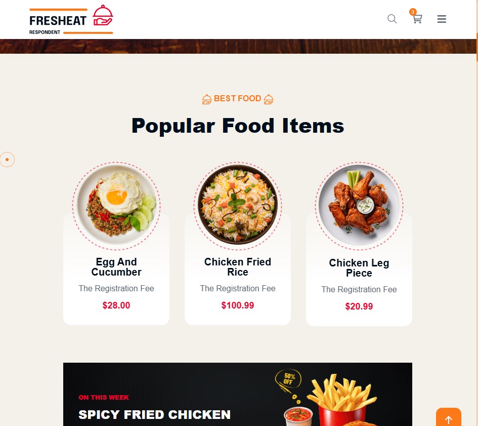 Online Food Ordering