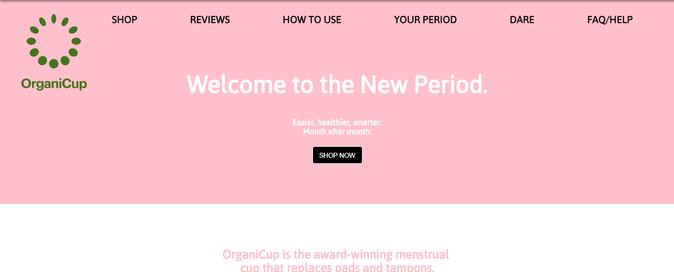 sample landing page