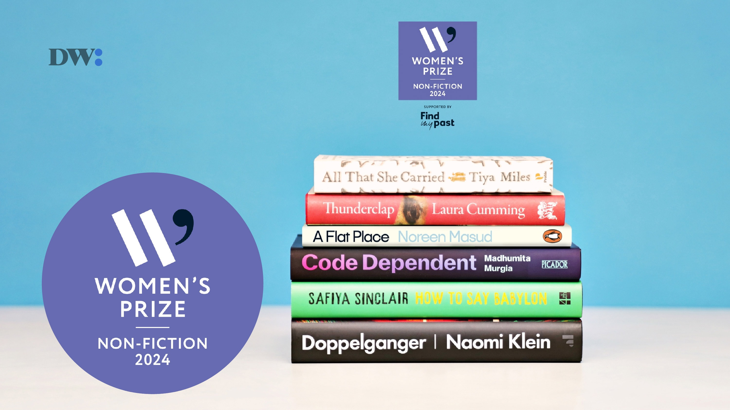 Women’s Prize for Non-fiction Debuts with Diverse Shortlist