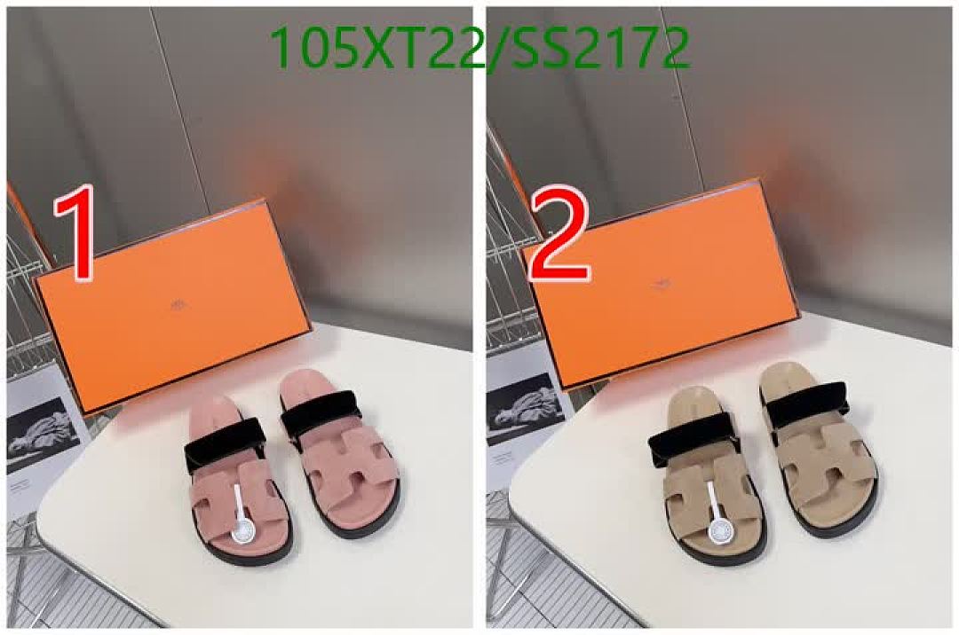 Hermès Hermès Papillon Slide Sandals