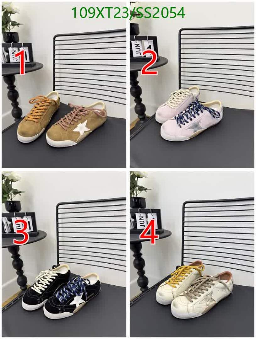 Golden Goose Star Sneakers - White Leather