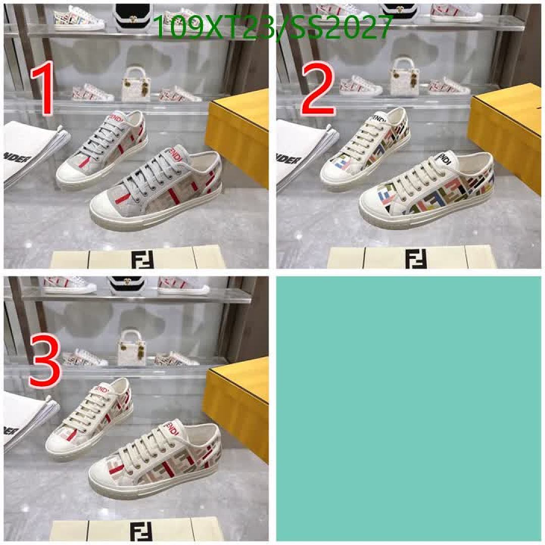 Fendi Fendi Buckle Sneakers