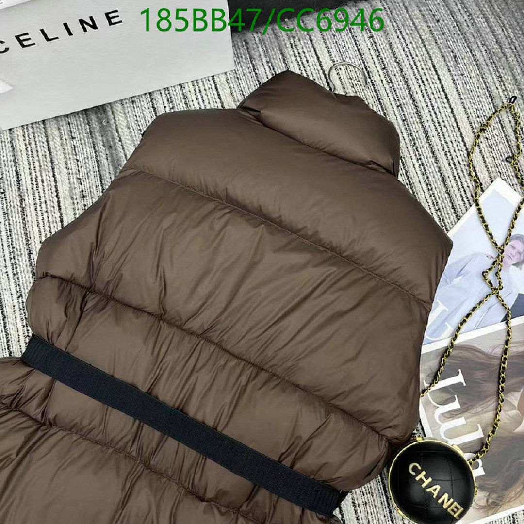 Celine Down Puffer Vest - view 5