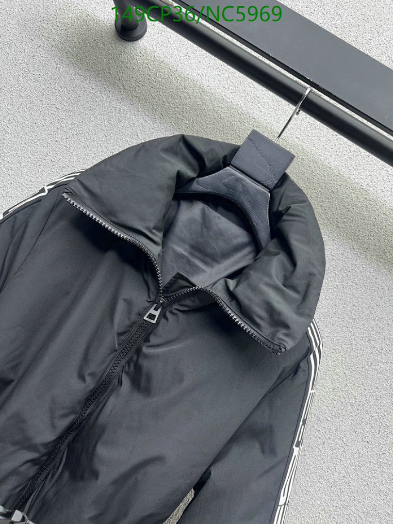 Moncler Down Jacket with Belt - view 3