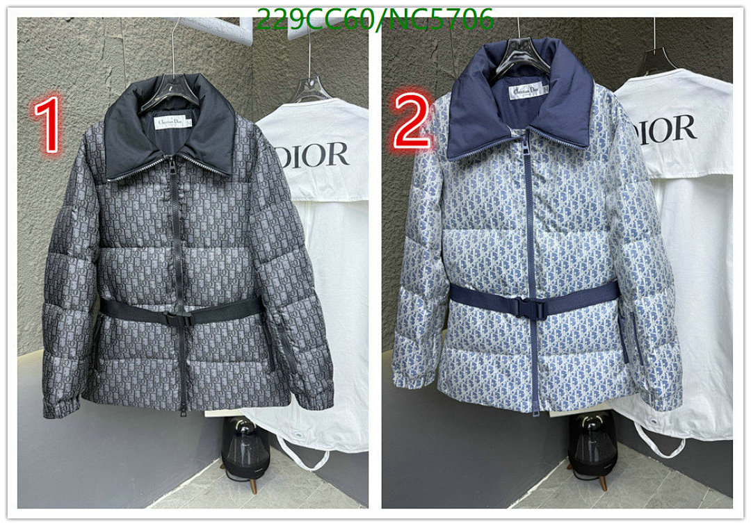 Dior Dior Oblique Padded Jacket