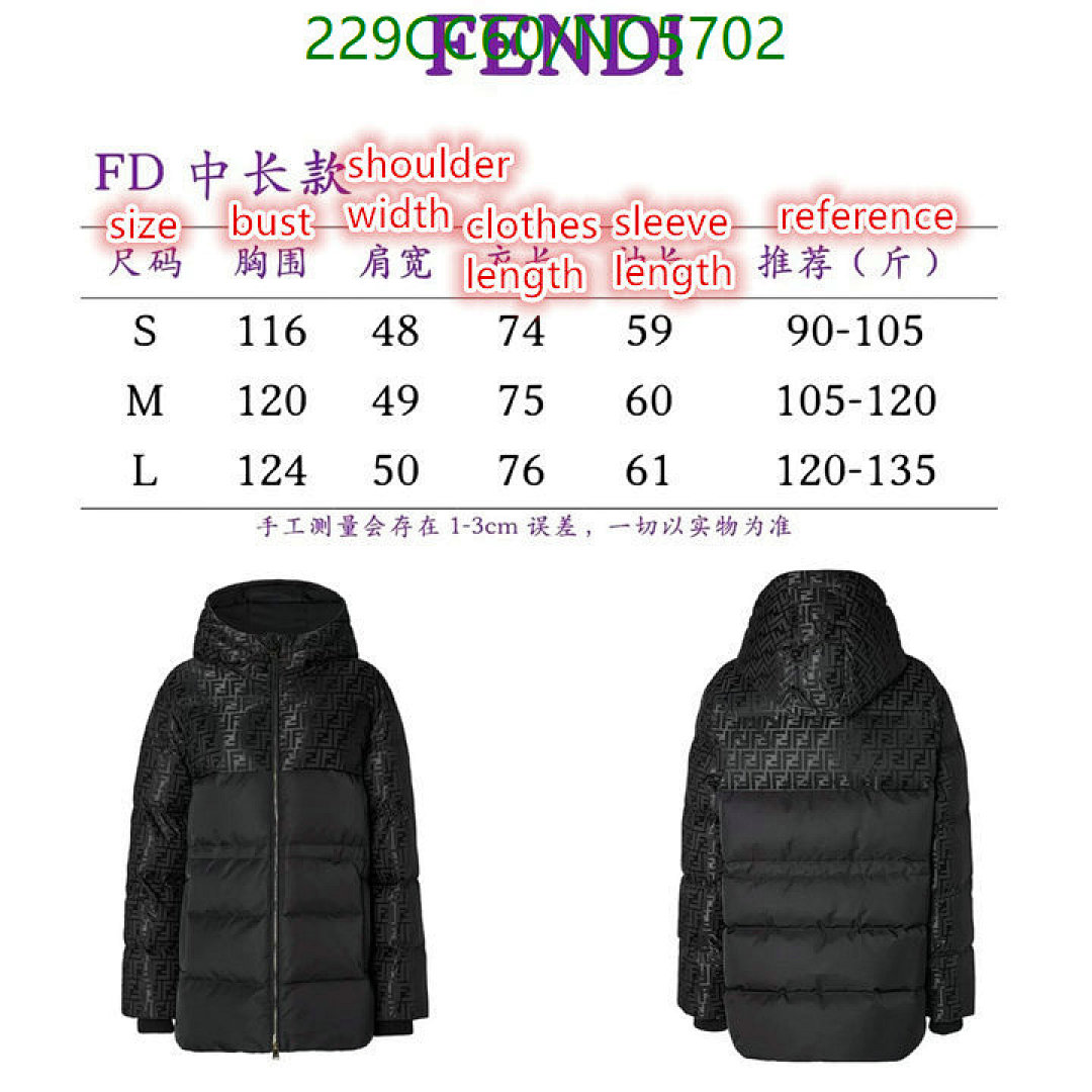 Fendi Fendi FF Marmont Padded Jacket