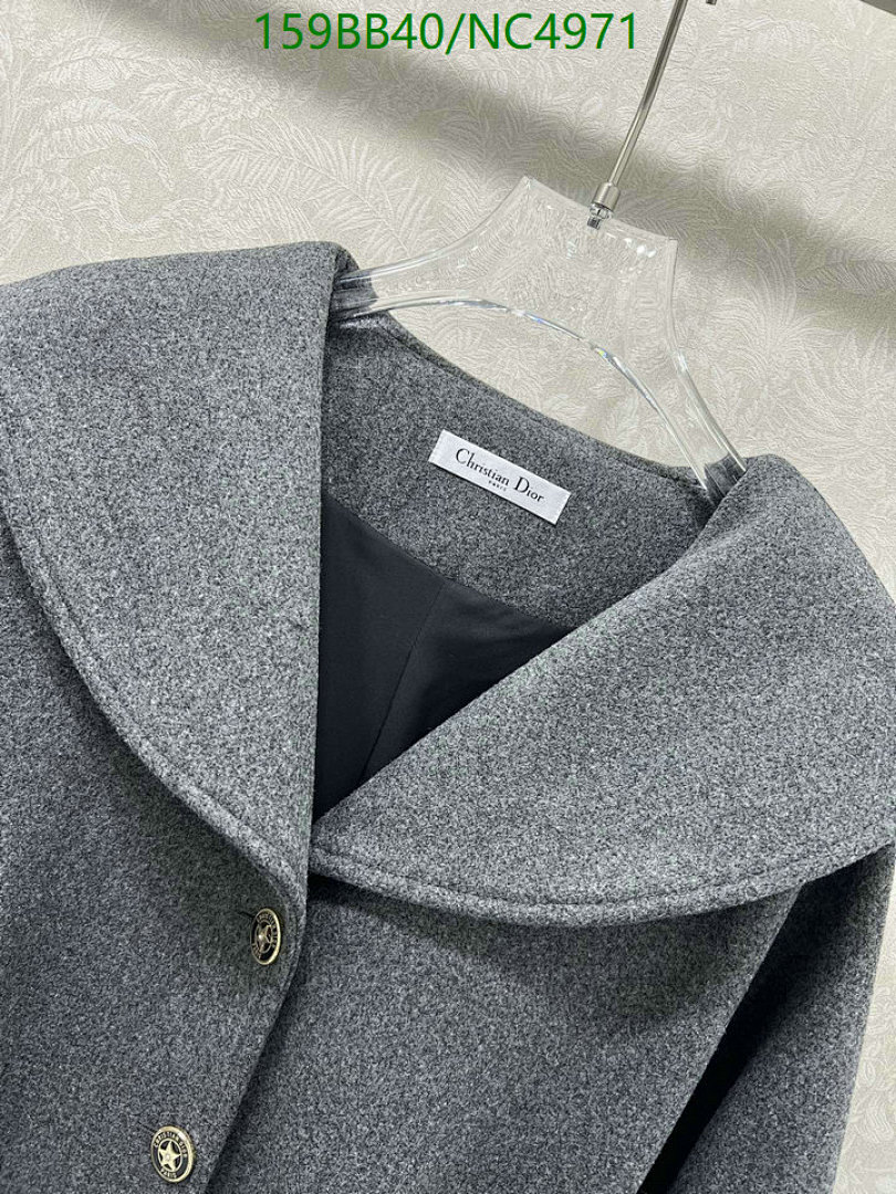 Dior Dior Wool Coat with Hood - view 2