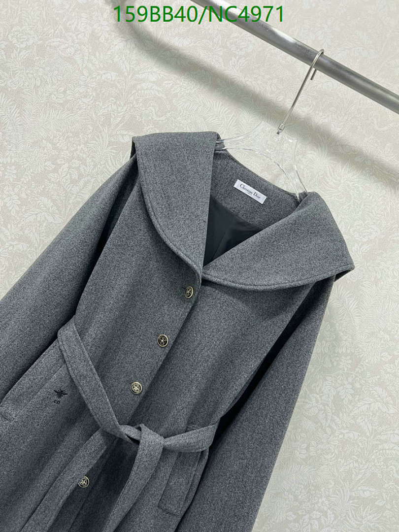 Dior Dior Wool Coat with Hood - view 3