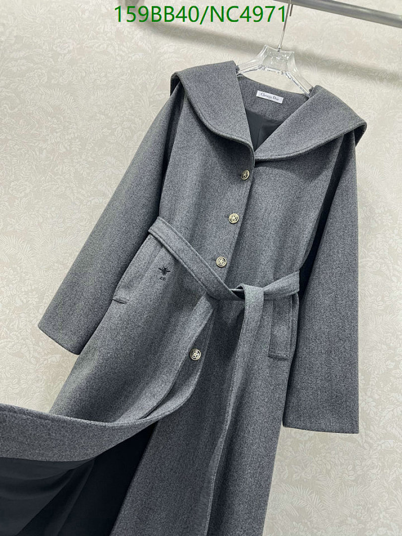 Dior Dior Wool Coat with Hood - view 4
