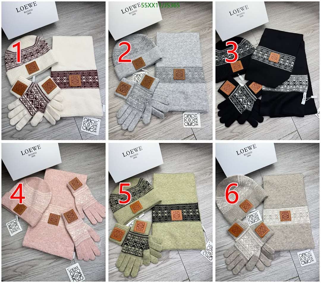 Loewe Wool Scarf Collection