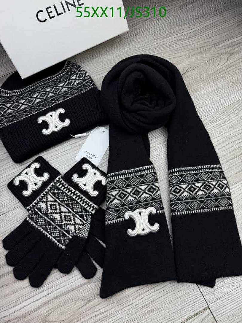 Celine Celine Knit Accessories Set - view 3
