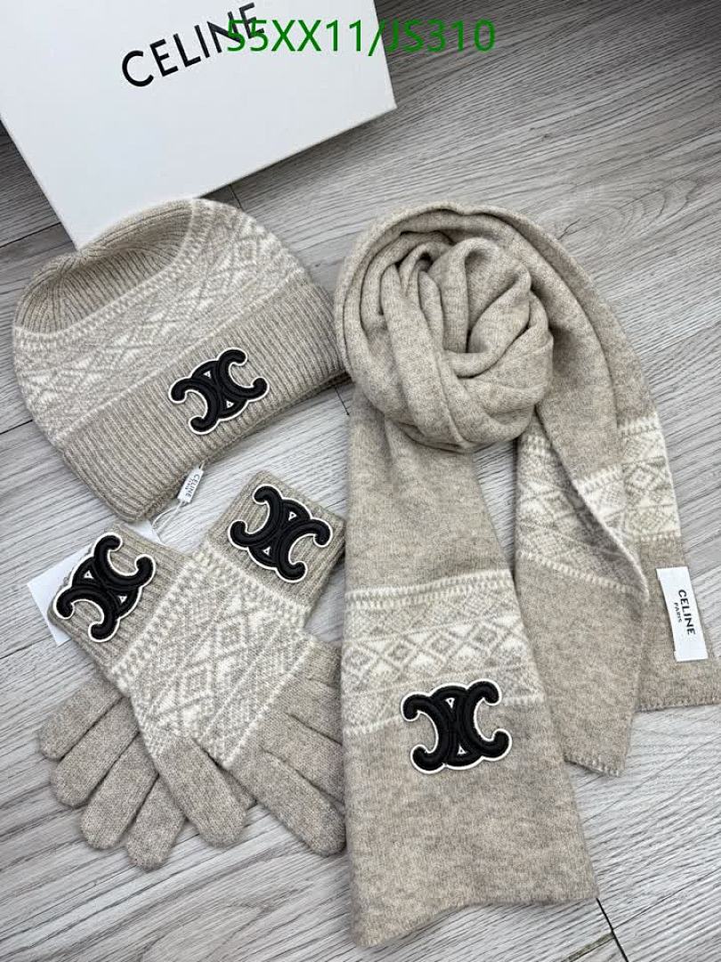 Celine Celine Knit Accessories Set - view 4