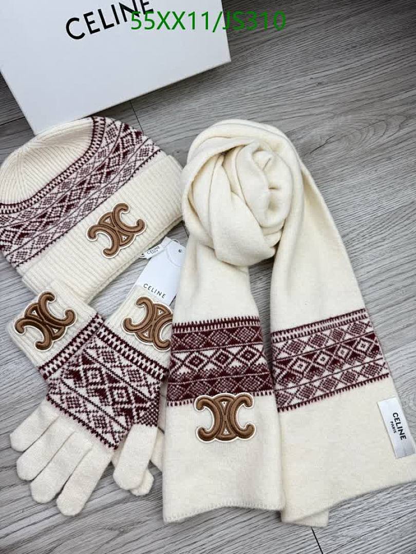 Celine Celine Knit Accessories Set - view 5