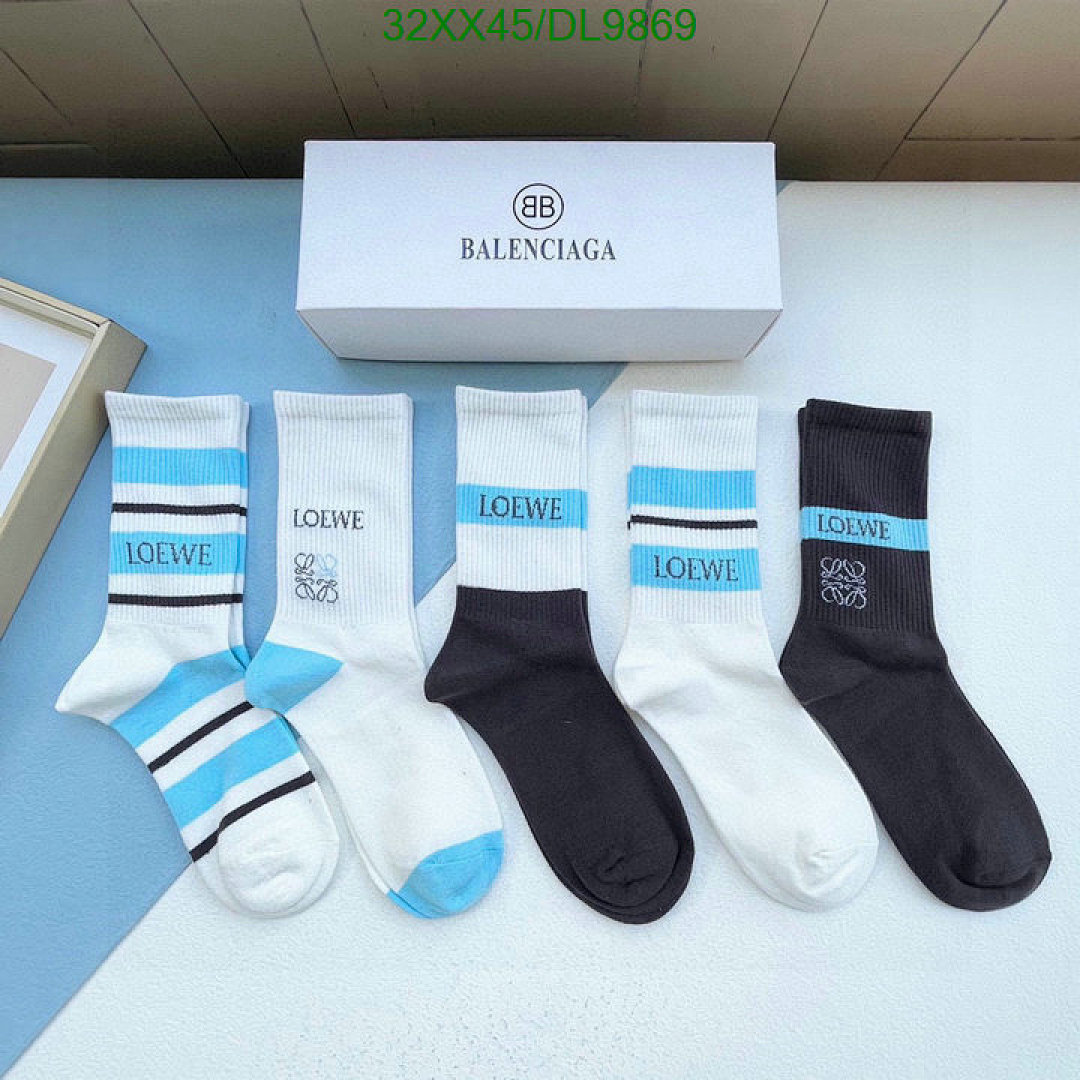 Loewe Loewe Striped Socks 6-Pack