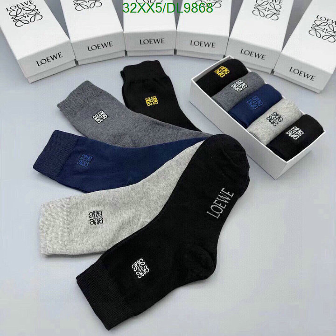 Loewe Loewe Striped Socks - view 2