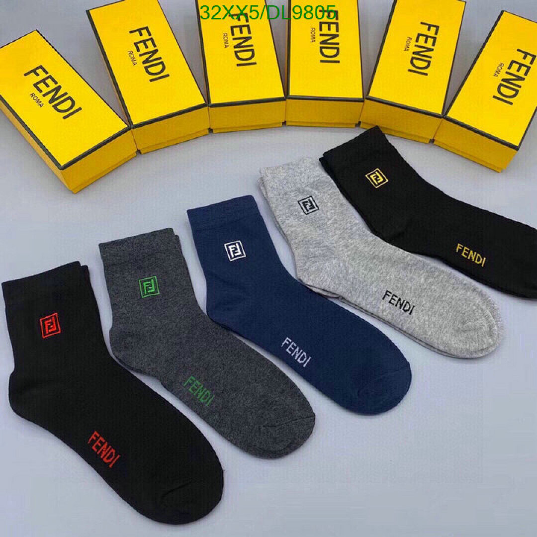 Fendi Fendi Crew Socks