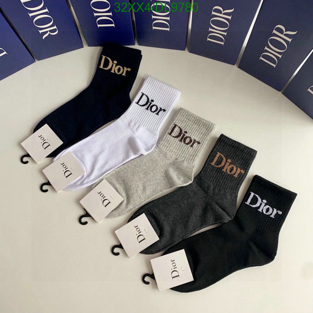 Dior Dior Crew Socks - view 3