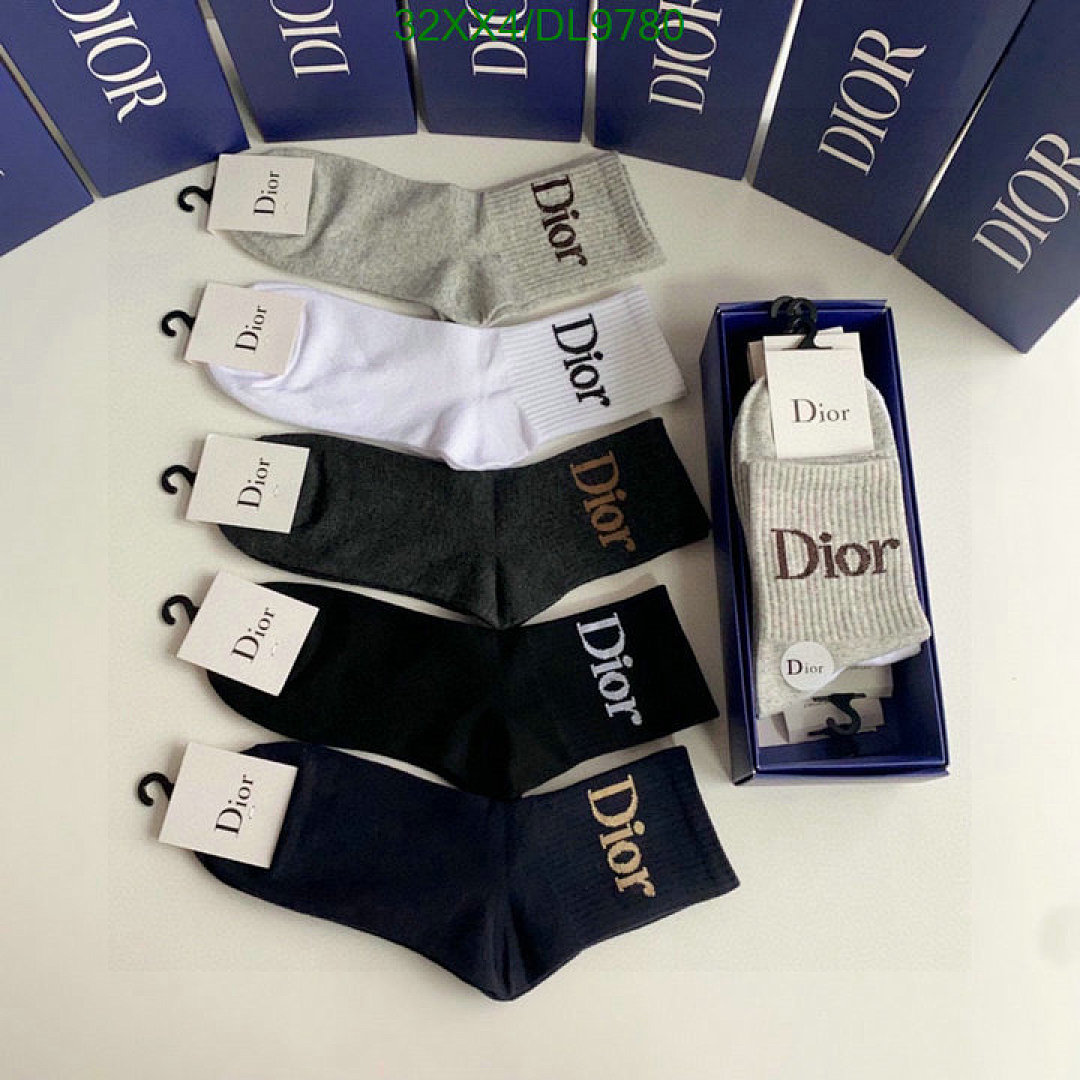 Dior Dior Crew Socks - view 5