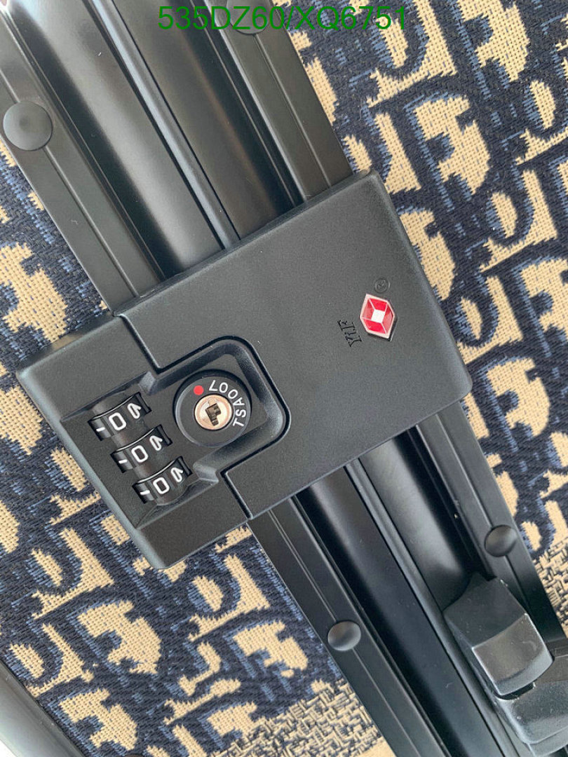 Christian Dior Dior Travel Suitcase with Spinner Wheels - view 2