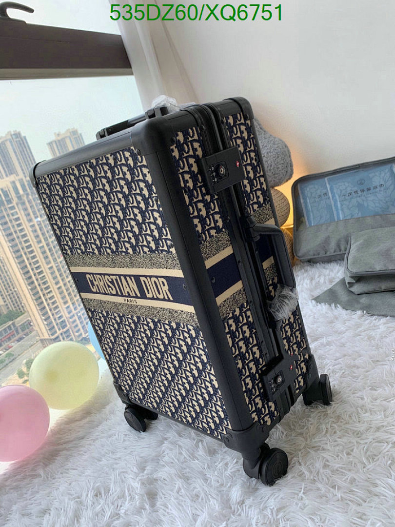 Christian Dior Dior Travel Suitcase with Spinner Wheels - view 3