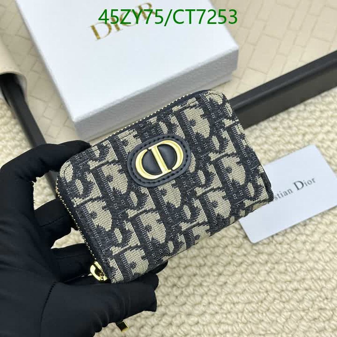 Dior Dior Bookcase Zipper Wallet - view 2