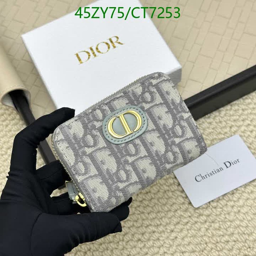 Dior Dior Bookcase Zipper Wallet - view 3
