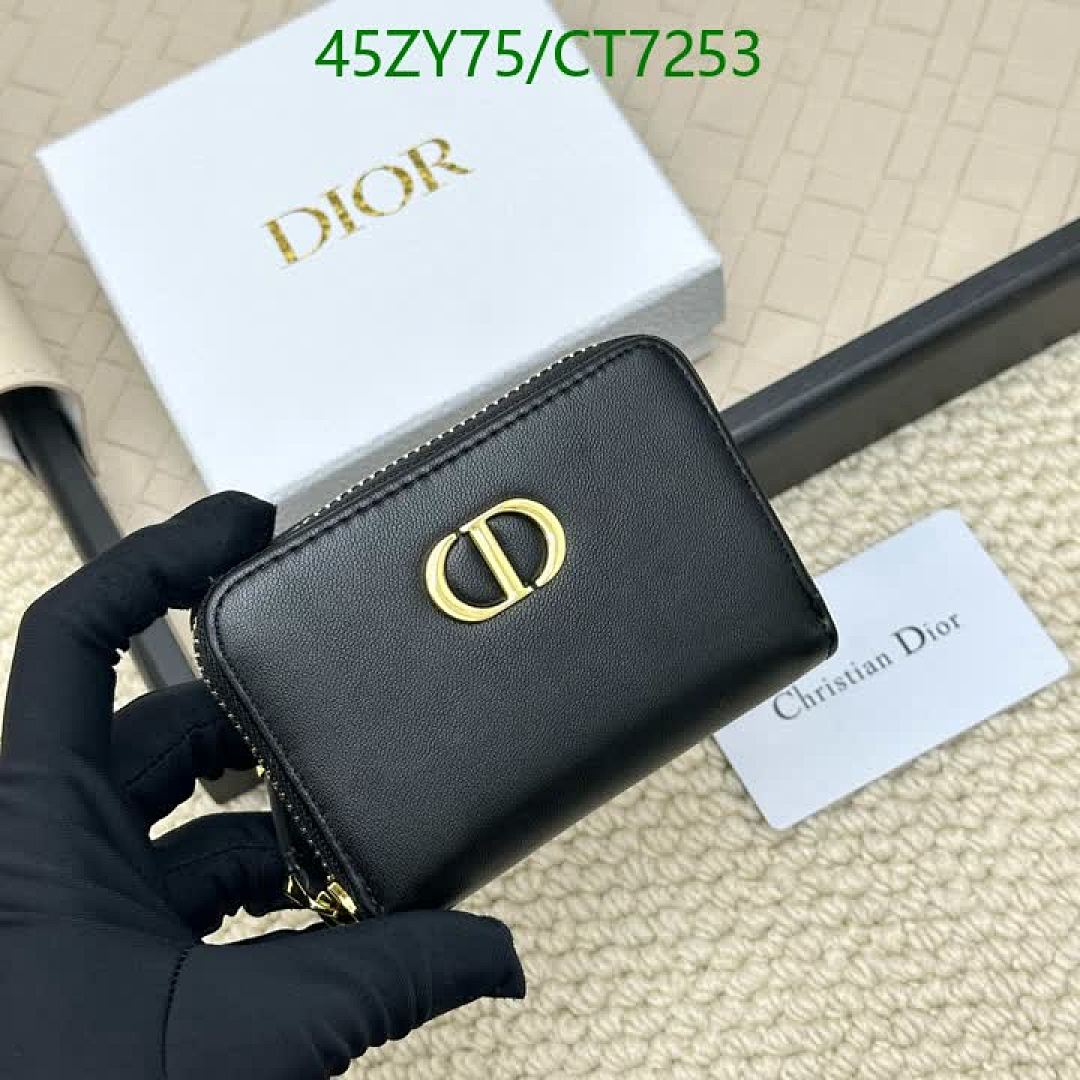 Dior Dior Bookcase Zipper Wallet - view 4