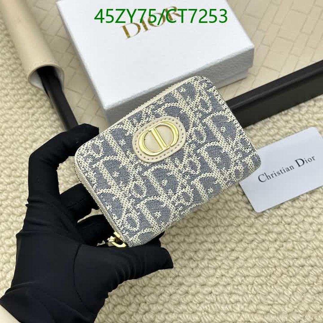 Dior Dior Bookcase Zipper Wallet - view 5