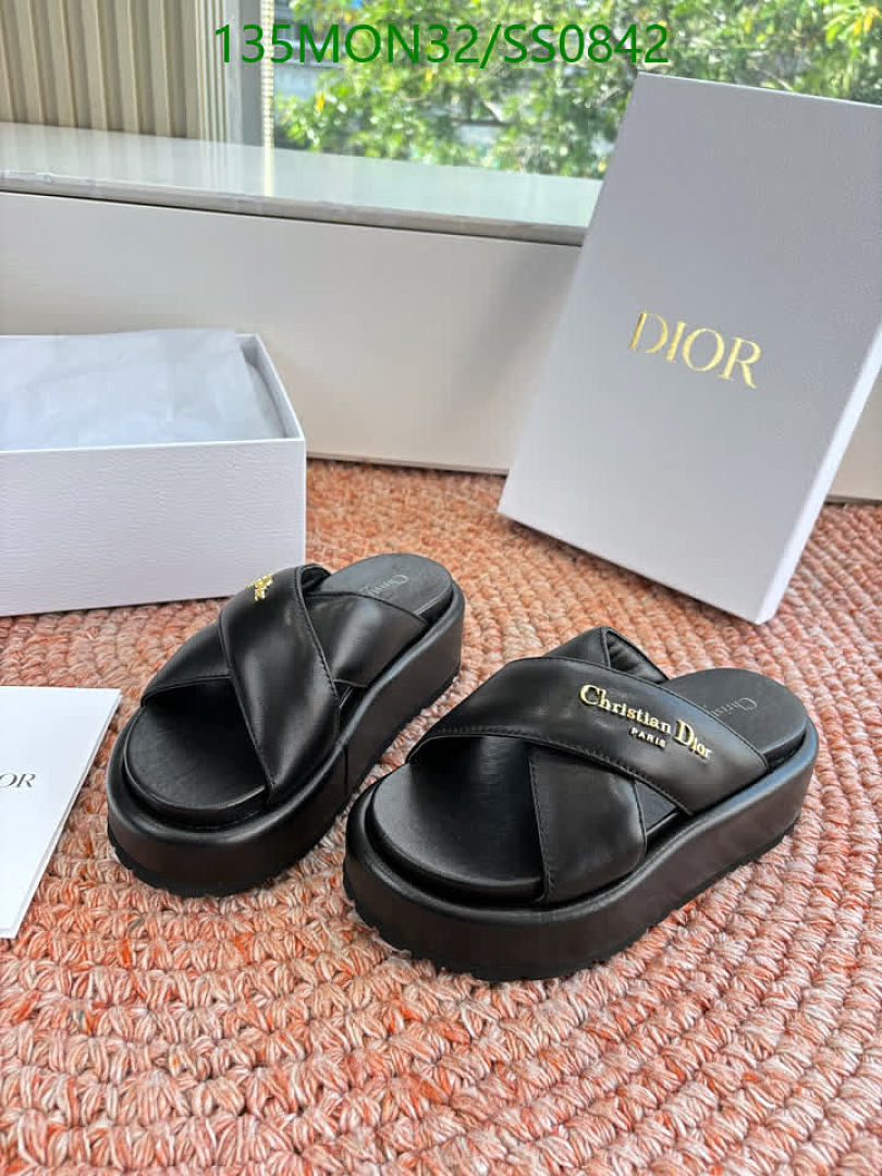 Dior Dior Monogram Cross Slide Sandal - view 2