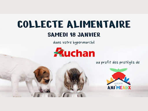 Collecte Alimentaire chez Auchan !