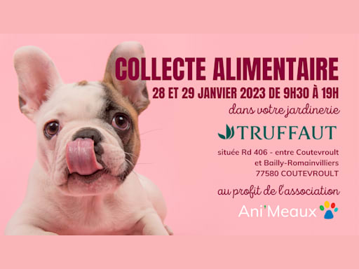 Collecte Alimentaire - Jardinerie Truffaut Coutevroult