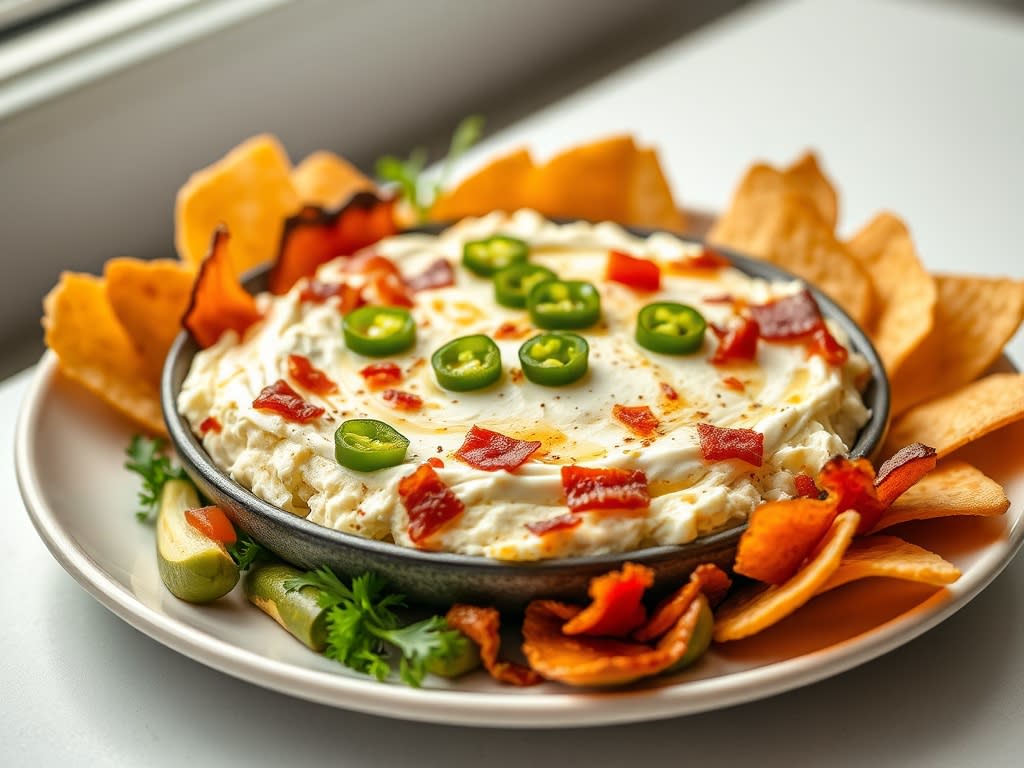 Bacon Jalapeno Artichoke Dip