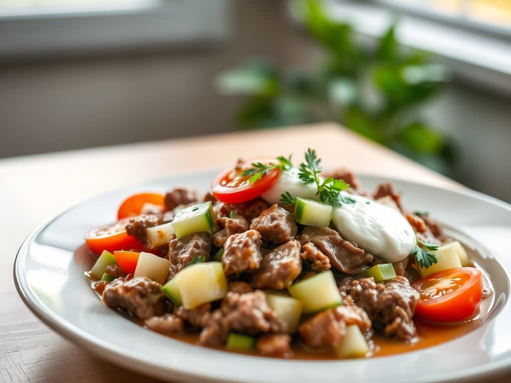 Beef Stroganoff
