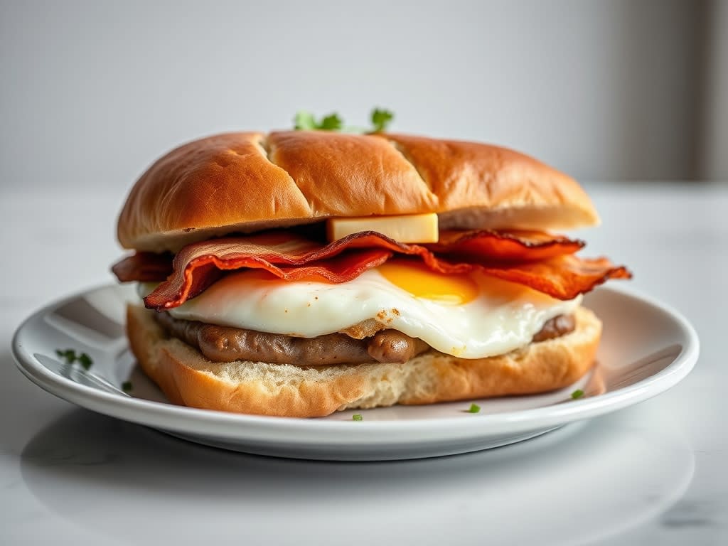 Not a Chevy Breakfast Sandwich