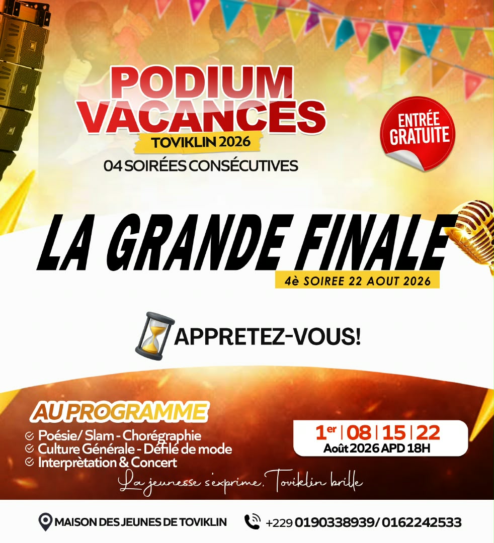 La Grande finale du Podium Vaccances Toviklin édition 2026