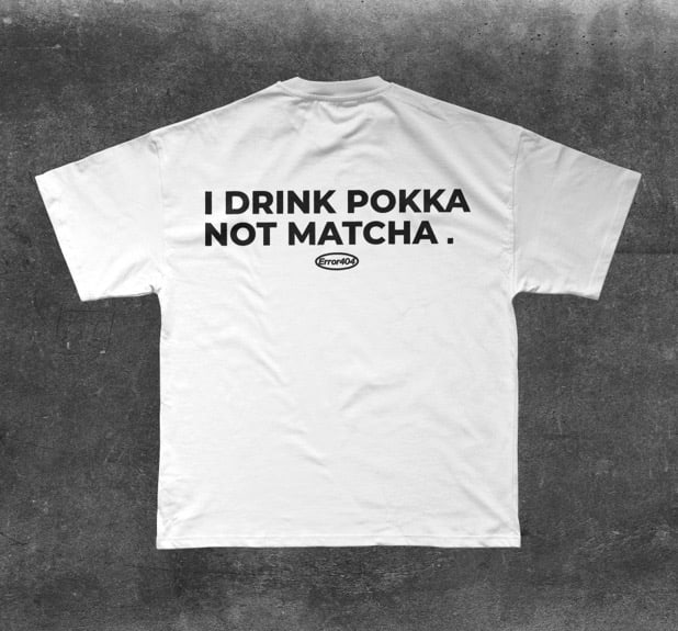 T-SHIRT POKKA-MATCHA