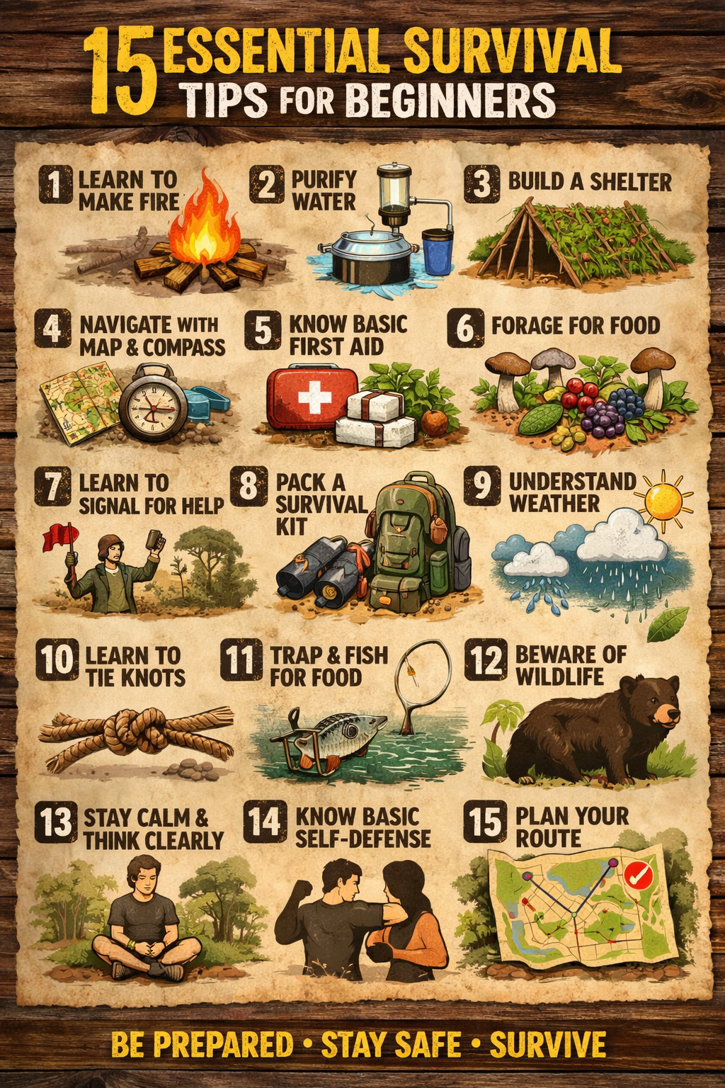 Beginner Survival Guide (2026): 15 Essential Tips to Stay Prepared