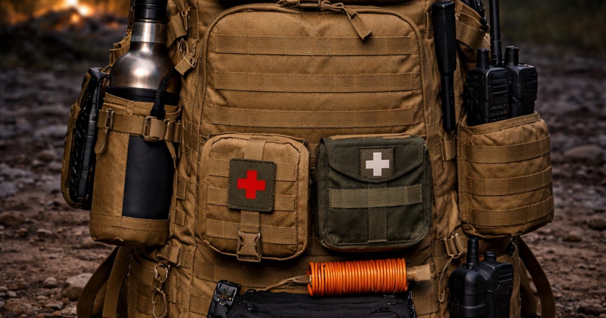 Tactical Backpack MOLLE Setup