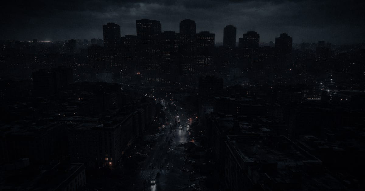 What happens when the power grid goes down — city blackout