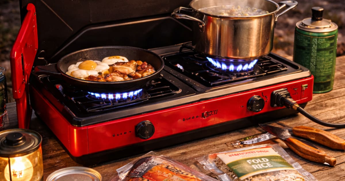 Camp Chef Everest 2X portable propane stove
