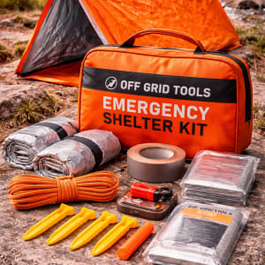 Off Grid Tools Emergency Shelter Kit - survival & emergency preparedness gear